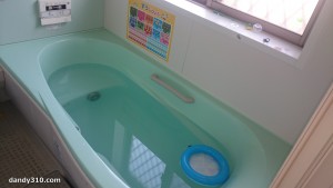 お風呂に入る